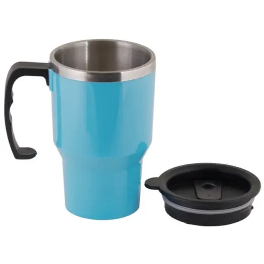 KidSip Tumbler Light Blue Open